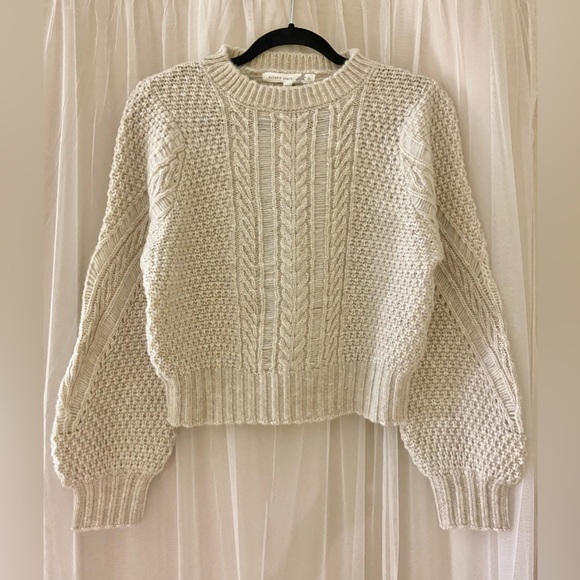 Altar’d State Arden Cable Knit Sweater - Picture 3 of 5